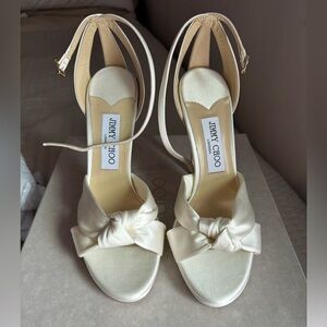 Rosie 120 satin sandals